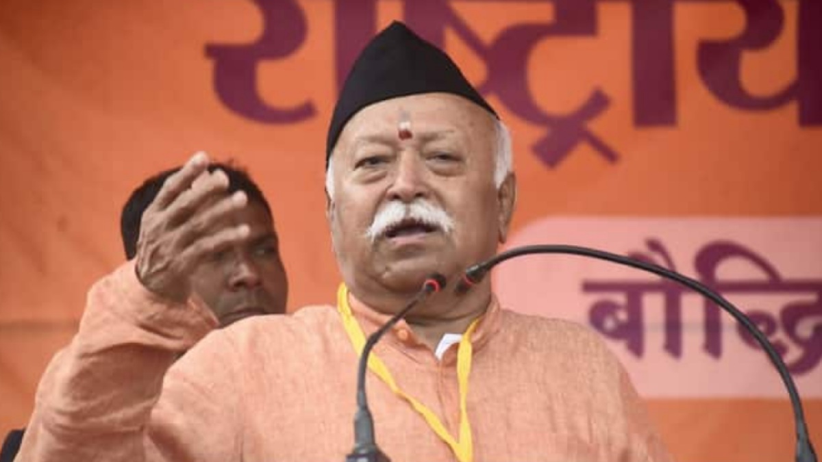 RSS Chief Mohan Bhagwat to Address Gen Z and Gen Alpha | Photo Credit: x.com/MrDemocratic_