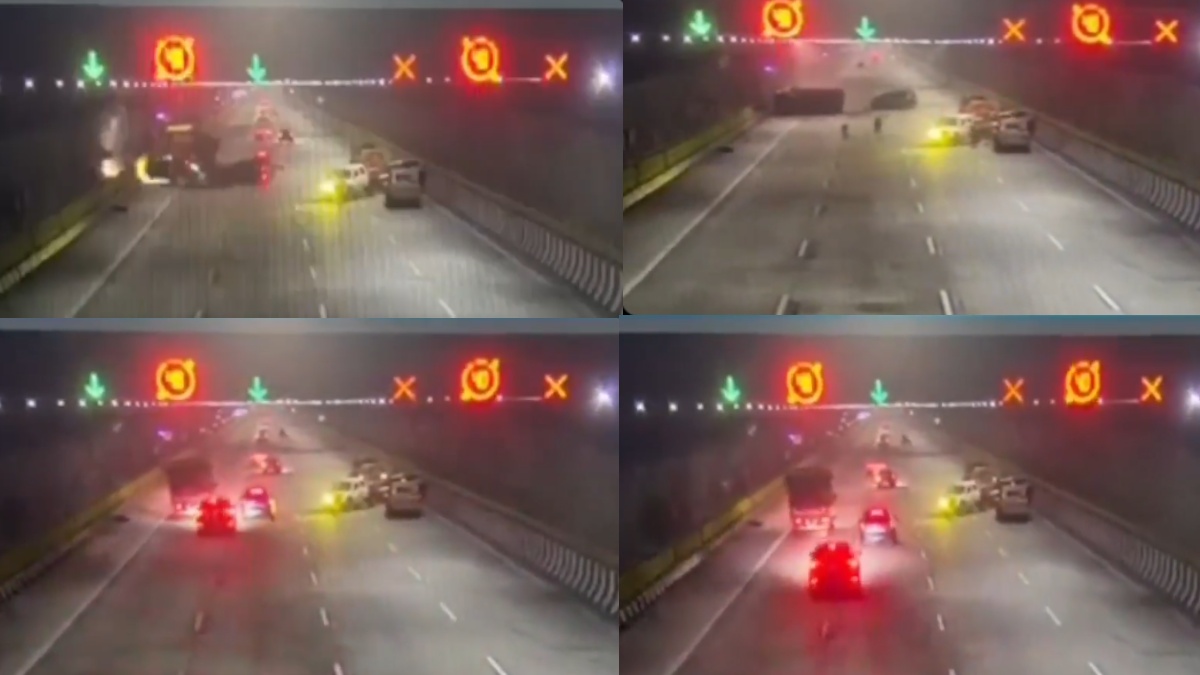 One Killed, One Critically Injured After Speeding Fortuner Crashes into Tempo on Mumbai–Pune Expressway