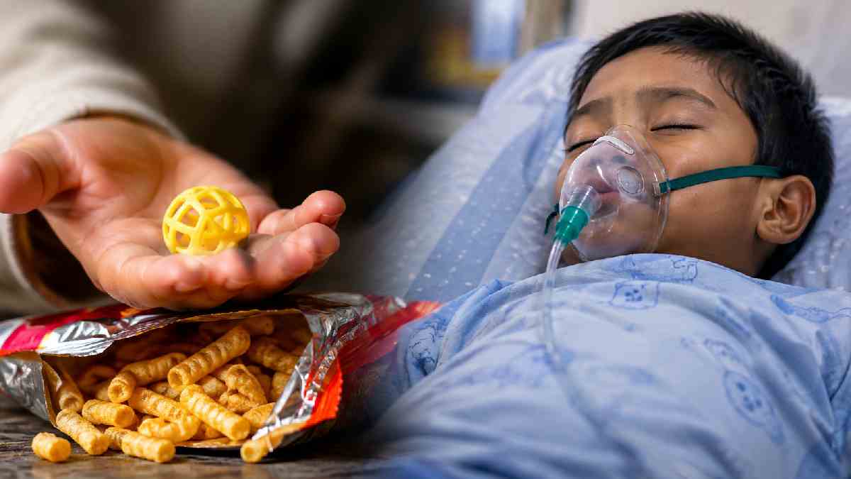 Five-Year-Old Dies After Swallowing Plastic Ball Found in Snack Packet | Photo Credit: AI