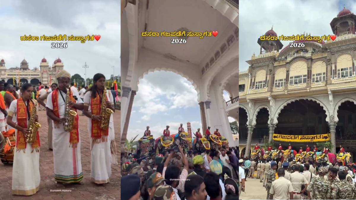 Mysuru Welcomes the Majestic Dasara Gajapade 2026 as Elephant March Marks Festive Countdown