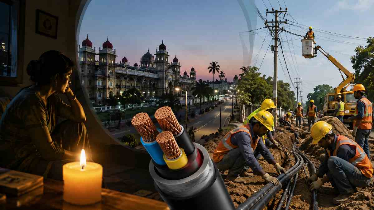 ಮೈಸೂರಿನಲ್ಲಿ ಆಗಸ್ಟ್ 8ರಂದು 8 ಗಂಟೆ ಪವರ್ ಕಟ್‌ - ಗೋಕುಲಂ, ವಿ.ವಿ. ಮೊಹಲ್ಲಾ ಸೇರಿ ಹಲವು ಪ್ರದೇಶಗಳಿಗೆ ವಿದ್ಯುತ್ ವ್ಯತ್ಯಯ!!