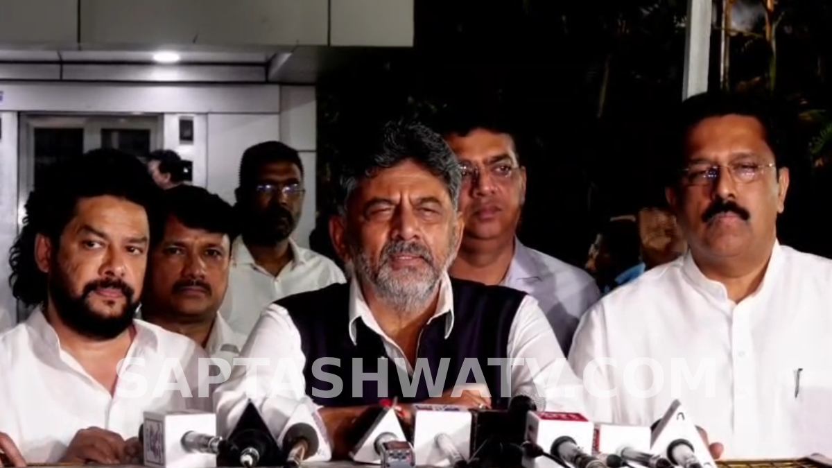 ರಾಜೀನಾಮೆ ಘೋಷಣೆ ಬೆನ್ನಲ್ಲೇ ಸಿಎಂ ಡಿ.ಕೆ. ಶಿವಕುಮಾರ್ ಭೇಟಿ ಮಾಡಿದ ನಾಗೇಂದ್ರ!!