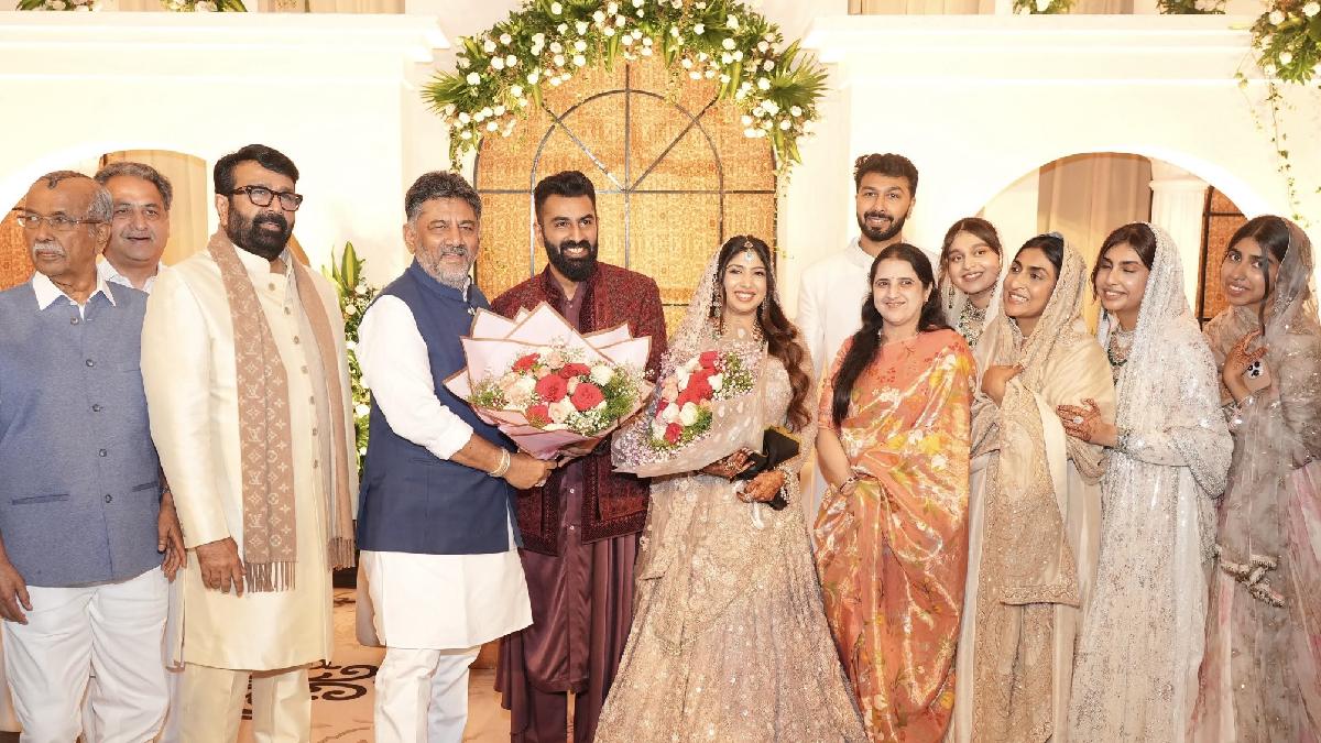 ಮೊಹಮ್ಮದ್ ನಲಪಾಡ್ ಮದುವೆ ಸಂಭ್ರಮ - ಮಡಿಕೇರಿಯಲ್ಲಿ ಸಿಎಂ ಡಿಕೆ ಶಿವಕುಮಾರ್ ಭಾಗಿ!!