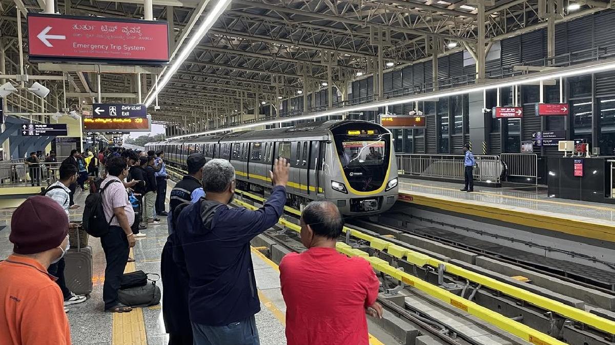 Namma Metro Yellow Line Set for Major Extension to Attibele with 9 New Stations