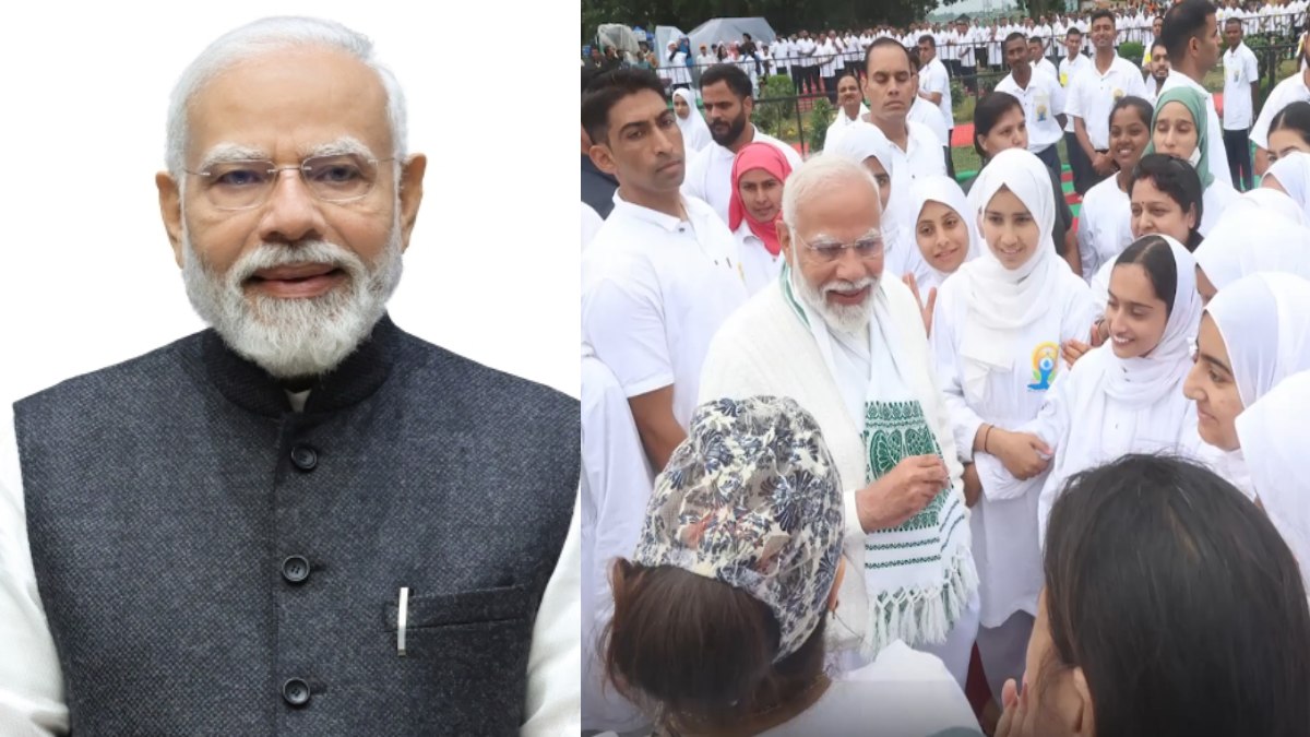 PM Narendra Modi Highlights Jammu & Kashmir’s Journey Six Years After Article 370 Abrogation | Photo Credit: https://en.wikipedia.org | https://x.com/