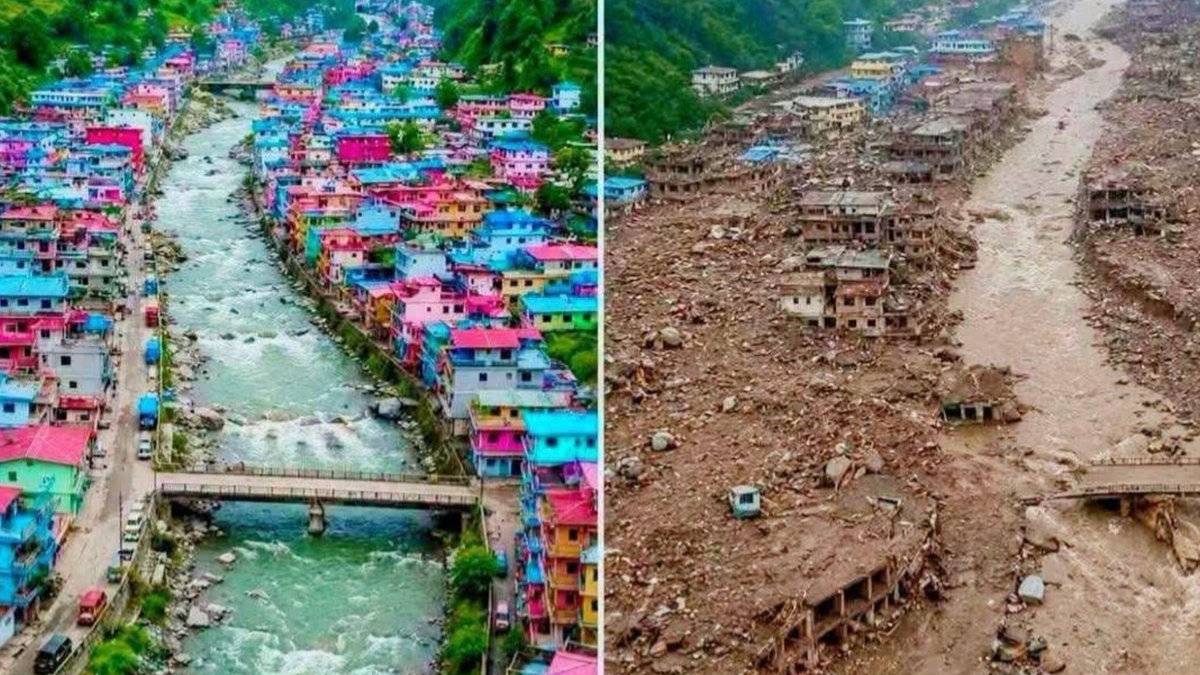 Nepal Floods Before and After: Dramatic Destruction Revealed as Communities Struggle to Recover