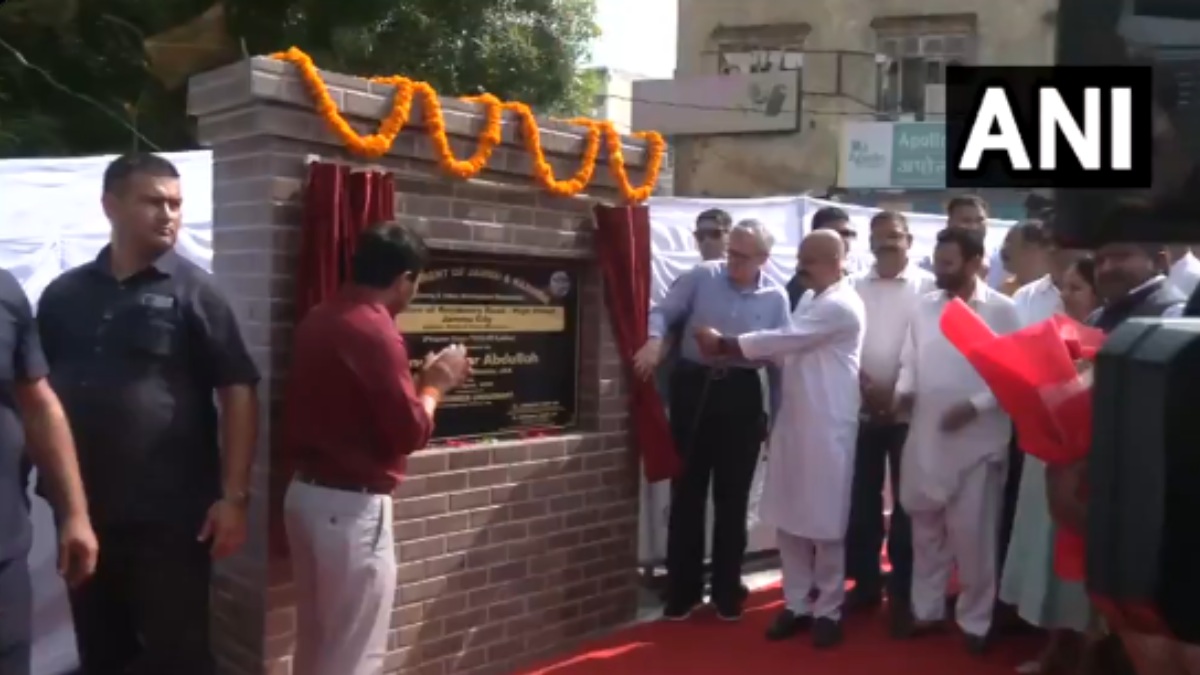 J&K Chief Minister Omar Abdullah Lays Foundation Stone for Major Road Upgradation Project in Jammu