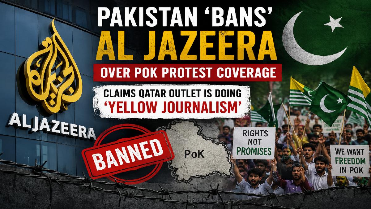 Pakistan Reportedly Bans Al Jazeera | Photo Credit: AI Image