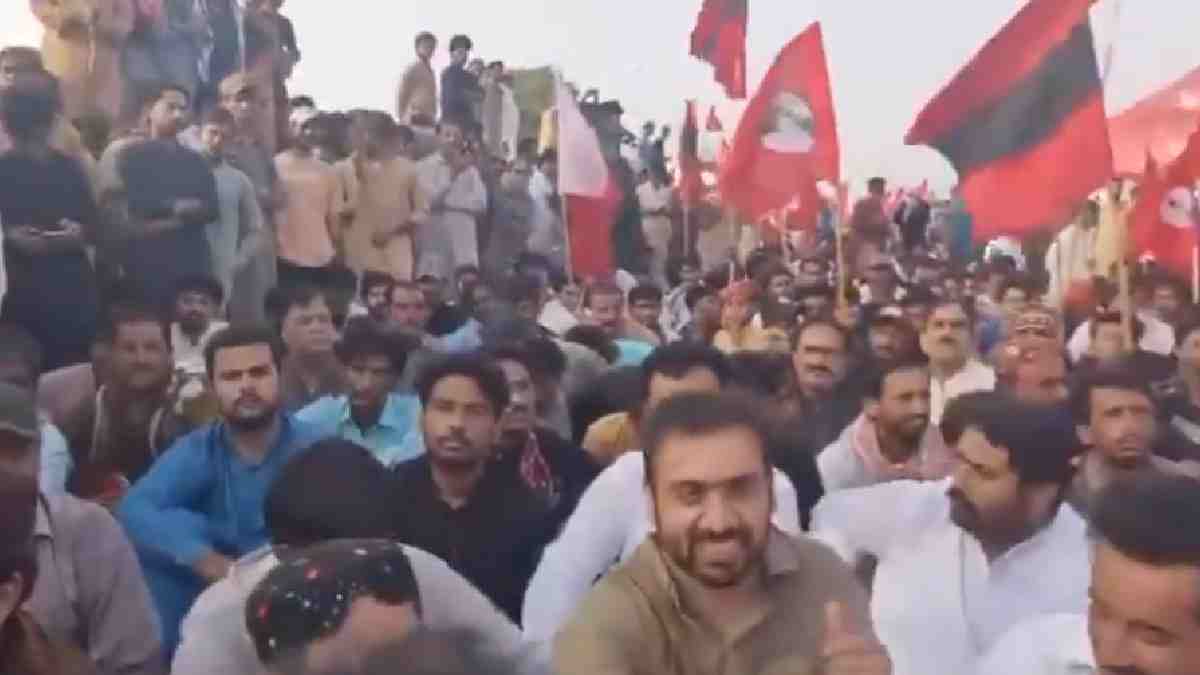 Sindhi nationalists protest over land and water rights | Photo Credit: https://x.com/MarioNawfal