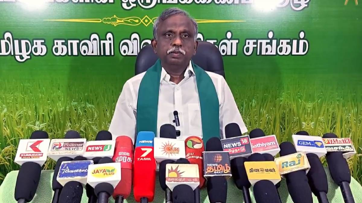 Tamil Nadu Farmers’ Leader Alleges DK Shivakumar Is Provoking Tensions Between Tamils and Kannadigas
