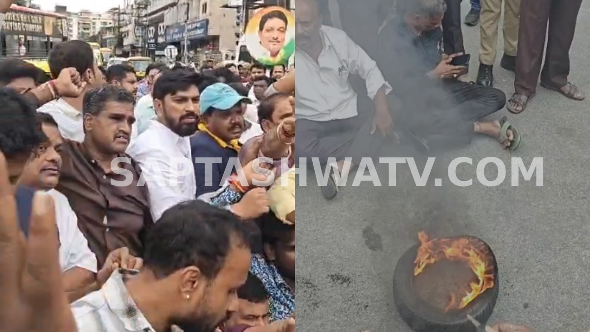 ಸಚಿವ ಸ್ಥಾನ ಸಿಗದ ಹಿನ್ನೆಲೆ ಪ್ರತಿಭಟನೆ - ಶಾಸಕ ಪ್ರಿಯಾಕೃಷ್ಣ, ಕೃಷ್ಣಪ್ಪ ಬೆಂಬಲಿಗರ ಆಕ್ರೋಶ!!