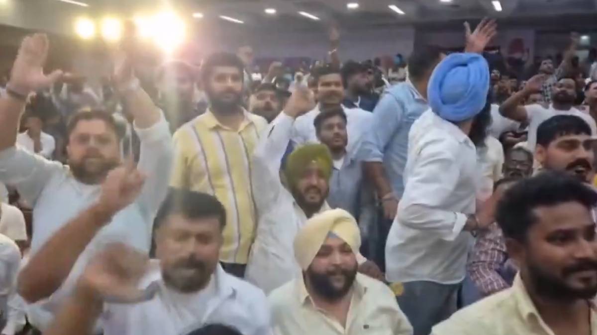 Punjab Congress Programme in Ludhiana Witnesses Protests Against Bhupesh Baghel and Raja Warring