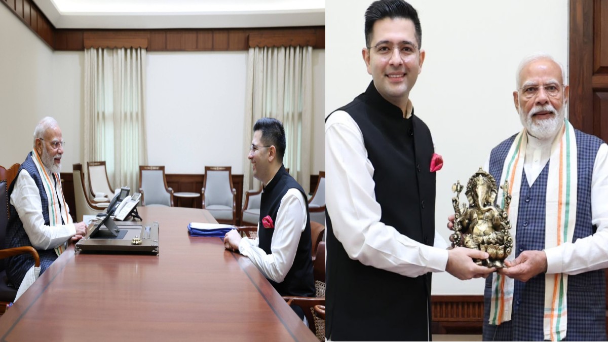 BJP MP Raghav Chadha Meets PM Modi in Delhi, Shares Heartfelt Note After Meeting