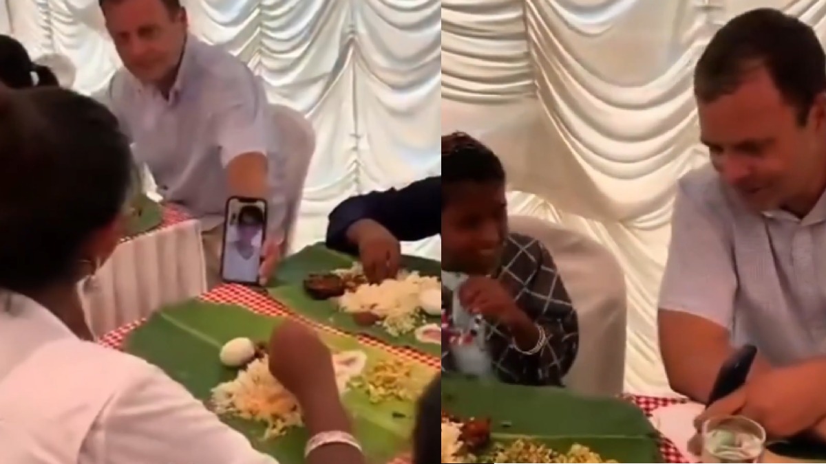 Rahul Gandhi’s Heartwarming Wayanad Moment With Children Goes Viral | Photo Credit: x.com/Amockx2022