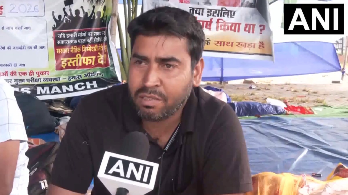 Ranchi Students Protest JPSC, JSSC CGL Exam Irregularities | Hunger Strike Begins | Photo Credit: https://x.com/ANI