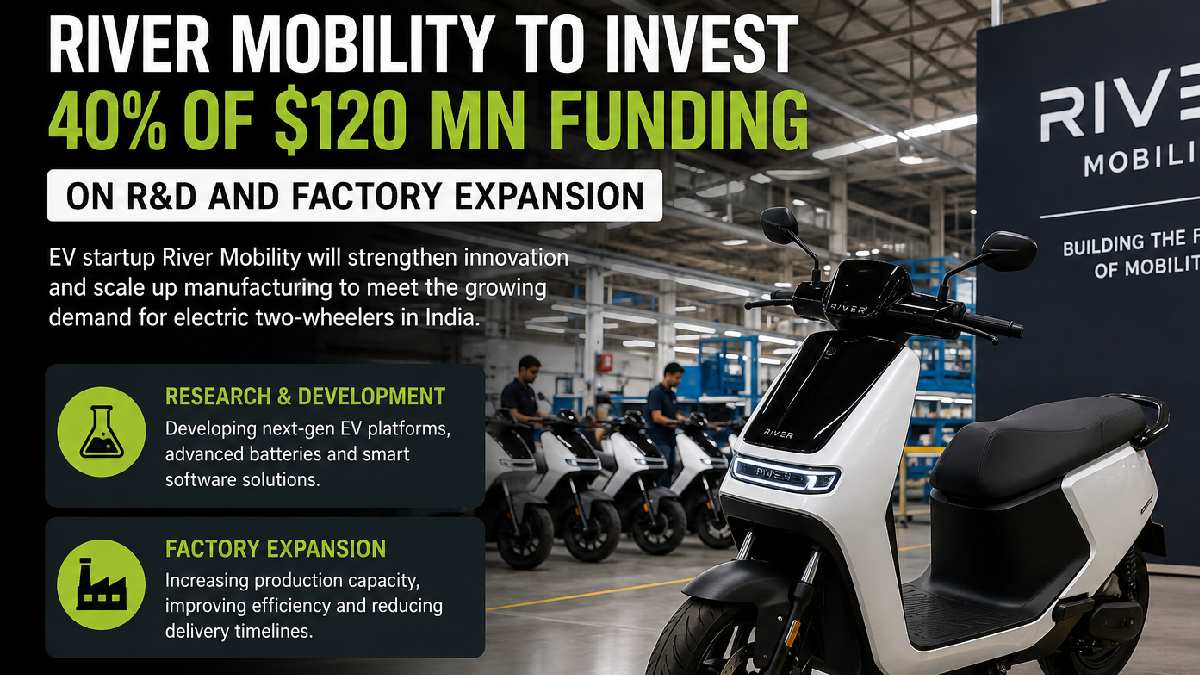 River Mobility to Spend 40% of $120 Million Funding on R&D and Factory Expansion