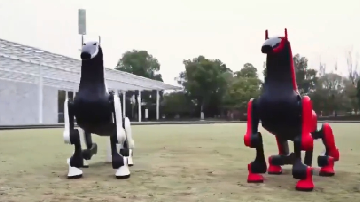 China’s Robot Revolution: Meet the Rideable Robot Horse and Futuristic Centaur