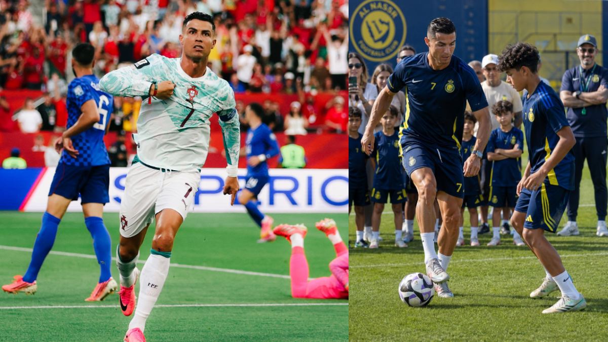 Cristiano Ronaldo Opens Up on Son's Future | Photo Credit: x.com/Rightwronginfo | x.com/fifaworldcup_es