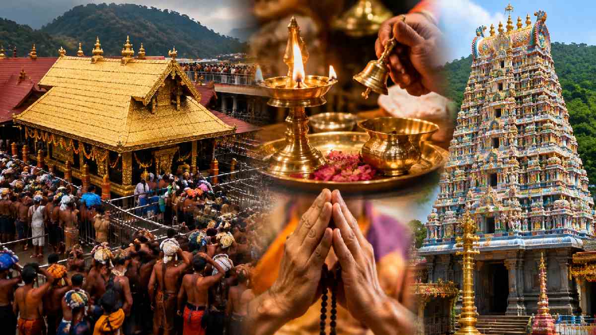 ಭಕ್ತರಿಗೆ ಅಸಭ್ಯ ವರ್ತನೆ ಆರೋಪ | Photo Credit: AI