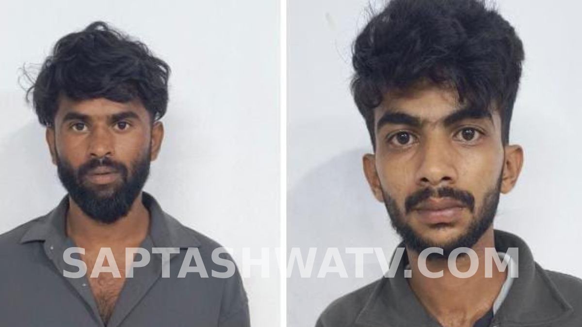 ಸವಳಂಗ ರಸ್ತೆಯಲ್ಲಿ ಚಾಕು ತೋರಿಸಿ ರೈತನ ದರೋಡೆ - ಇಬ್ಬರು ಆರೋಪಿಗಳ ಬಂಧನ!!