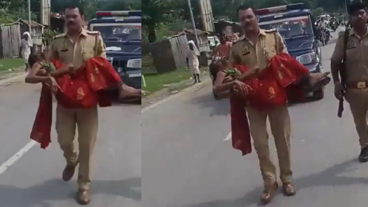 SHO Carries Injured Woman on Foot While Police Van Trails Behind, Video Sparks Outrage