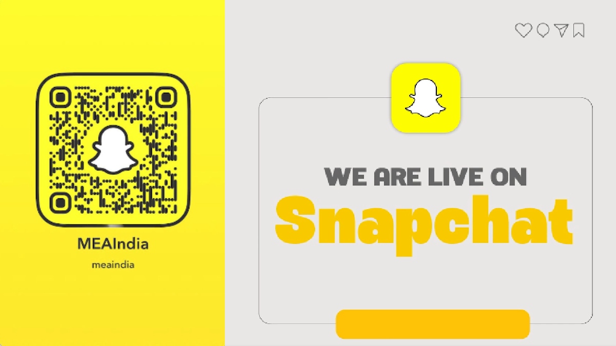 India’s Foreign Ministry Joins Snapchat To Connect With Gen Z, Expands Digital Diplomacy Strategy