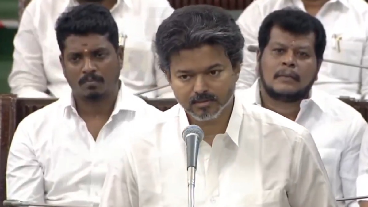 Tamil Nadu CM Joseph Vijay Delivers Fiery Assembly Speech, Supporters Hail 'Beast Mode' Performance
