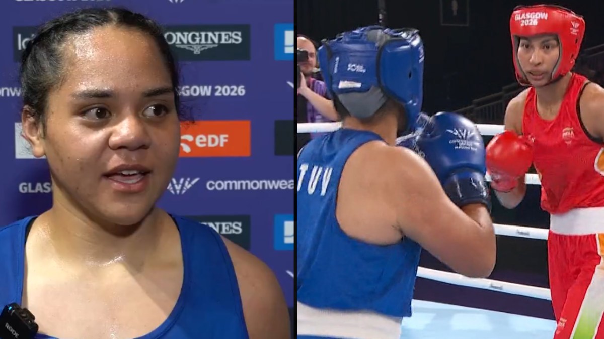 Tuvalu Claims Historic First Commonwealth Games Medal | Photo Credit: x.com/SportsArena1234 | x.com/RealWorldBoxing