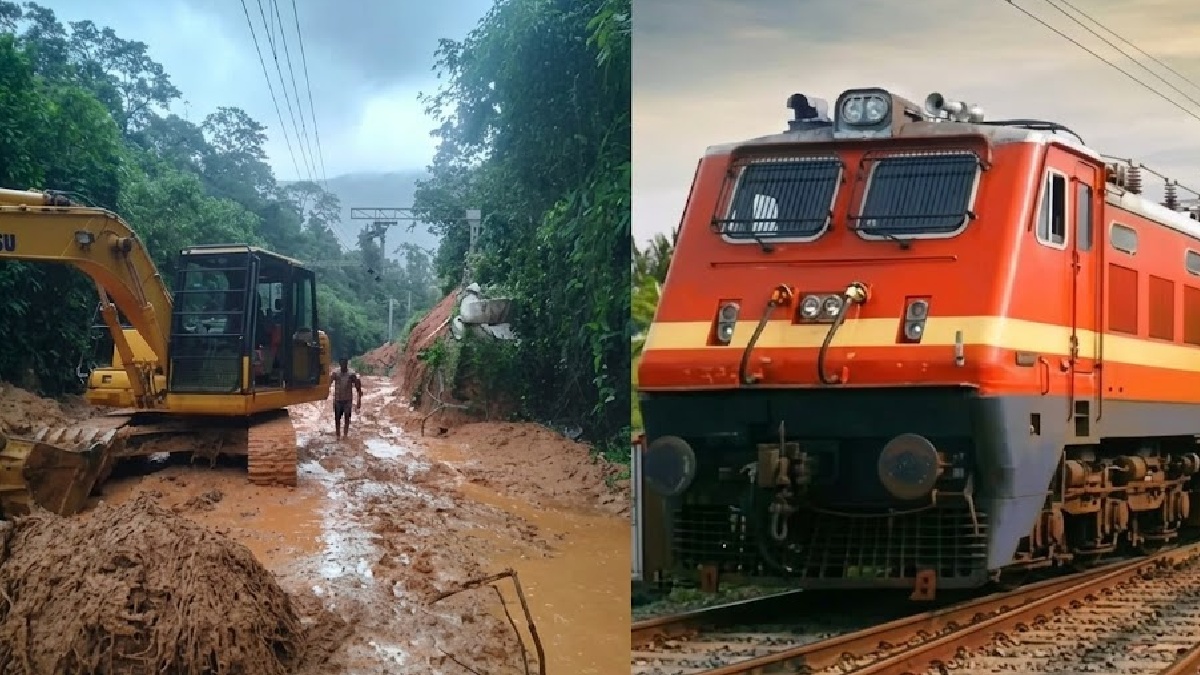 ಹಾಸನ–ಸಕಲೇಶಪುರ ರೈಲು ಮಾರ್ಗದಲ್ಲಿ ಗುಡ್ಡ ಕುಸಿತ - ಬೆಂಗಳೂರು, ಮಂಗಳೂರು ಸೇರಿ 6 ರೈಲುಗಳ ಸಂಚಾರ ಮಾರ್ಗ ಬದಲಾವಣೆ!!