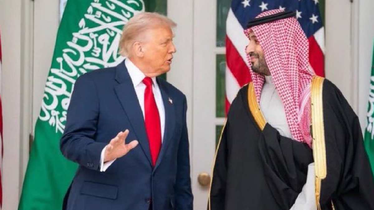 Donald Trump and Saudi Crown Prince Mohammed bin Salman | Photo Credit: https://x.com/TheRuhTimes