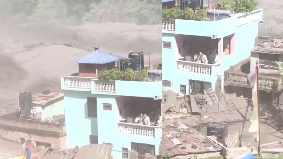 Nepal Flash Flood Horror: Turquoise House Stands Firm Amid Massive Destruction, Viral Video Leaves Internet Stunned