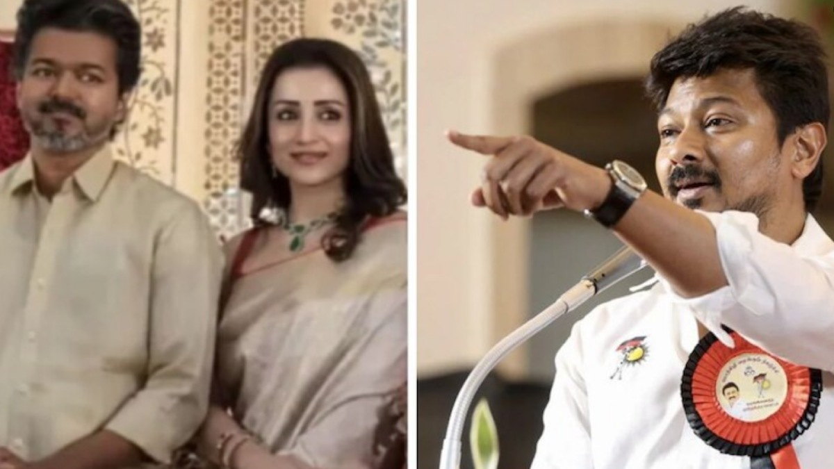 TVK Calls Udhayanidhi Stalin's Alleged Trisha Remarks Vulgar, Seeks Women's Commission Action | Photo Credit: https://x.com/SusantaSamuel