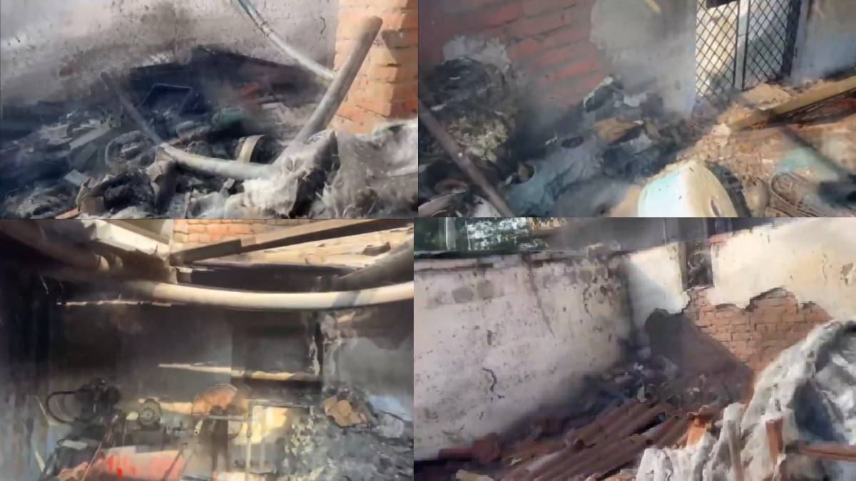 Fire Erupts at Factory in Ghaziabad’s Pandav Nagar Industrial Area; No Casualties Reported