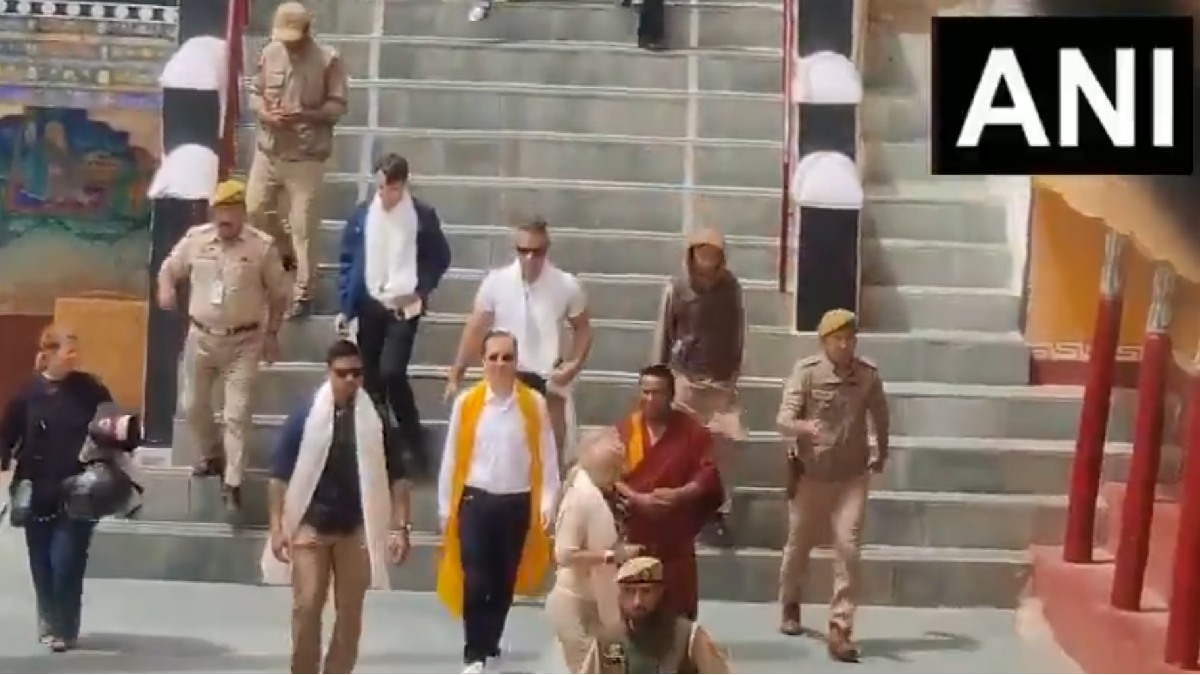 US Ambassador Gor Visits Thiksey Monastery in Ladakh, Explores Buddhist Heritage