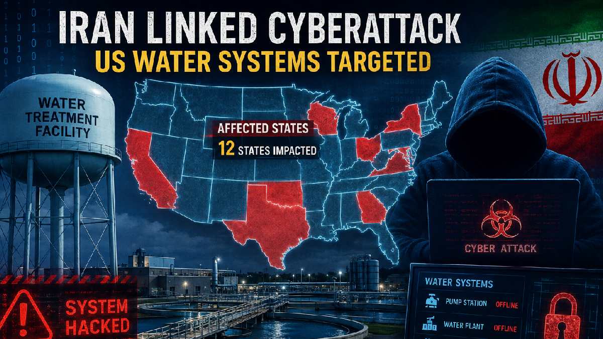 Iran Suspected Behind US Water Cyberattacks: Multiple States Targeted in Growing Threat
