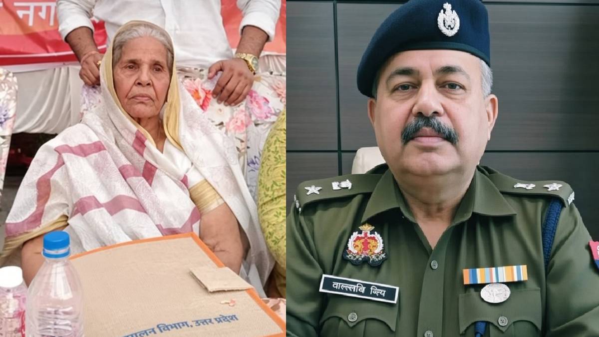 IPS Officer’s 95-Year-Old Mother Found Dead in UP Home | Photo Credit: https://x.com/hindipatrakar