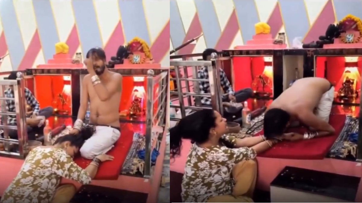 Viral Video of ‘Chuman Baba’ Claiming to Heal Women by Touch Sparks Online Debate Over Faith Healing