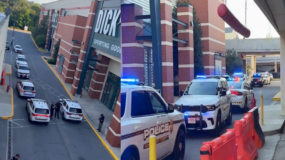 Wheaton Mall Shooting | Photo Credit: https://x.com/TheDMVLive | https://x.com/AllisonPapson