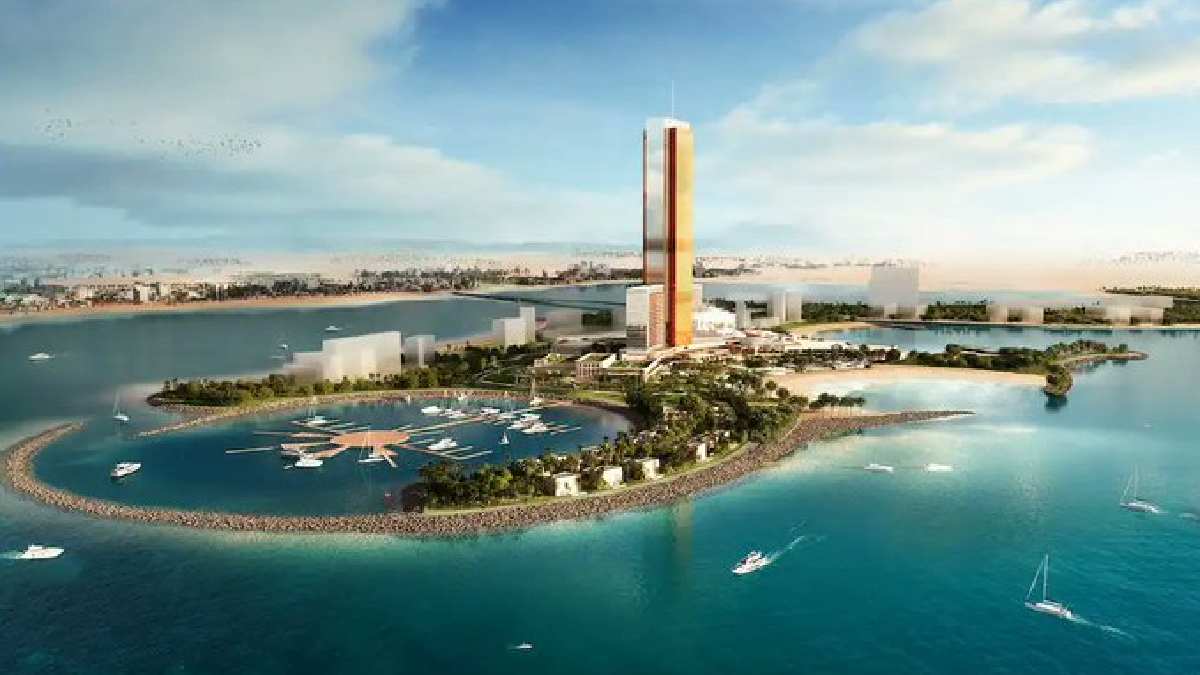 Wynn Al Marjan Island luxury resort under construction | Photo Credit: https://x.com/agbrief