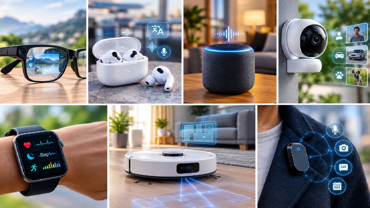 AI Goes Beyond Smartphones: 7 Gadgets Changing Everyday Technology