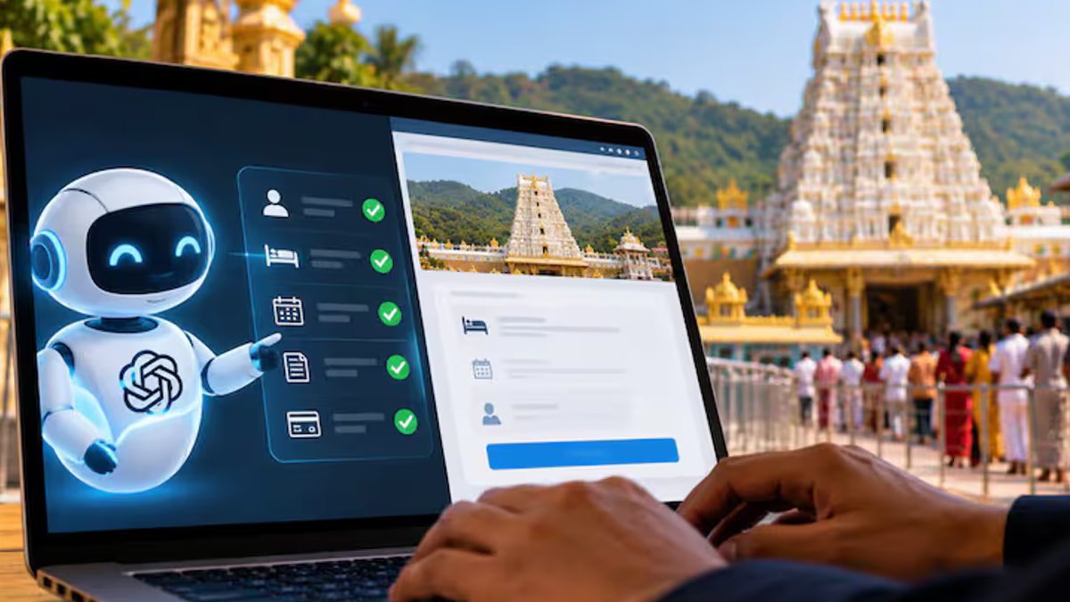 ChatGPT Astra Books Tirupati Accommodation? Viral AI Experiment Sparks Debate on Future of Online Tasks