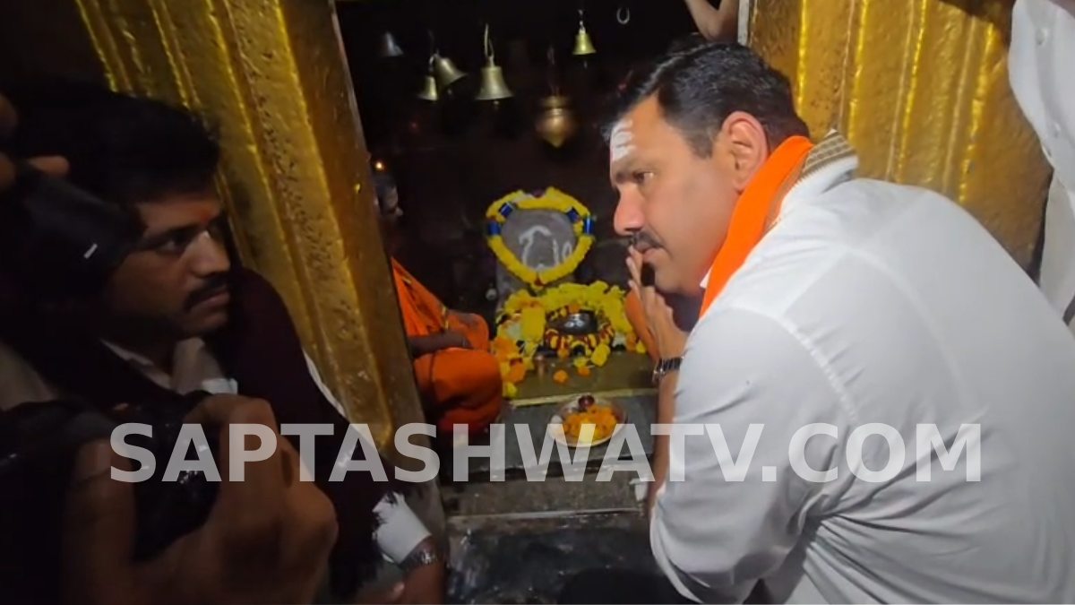 ಗುರುಗುಂಟಾದ ಶ್ರೀ ಅಮರೇಶ್ವರ ದೇವಸ್ಥಾನದಲ್ಲಿ ಬಿ.ವೈ. ವಿಜಯೇಂದ್ರರಿಂದ ವಿಶೇಷ ಪೂಜೆ!!