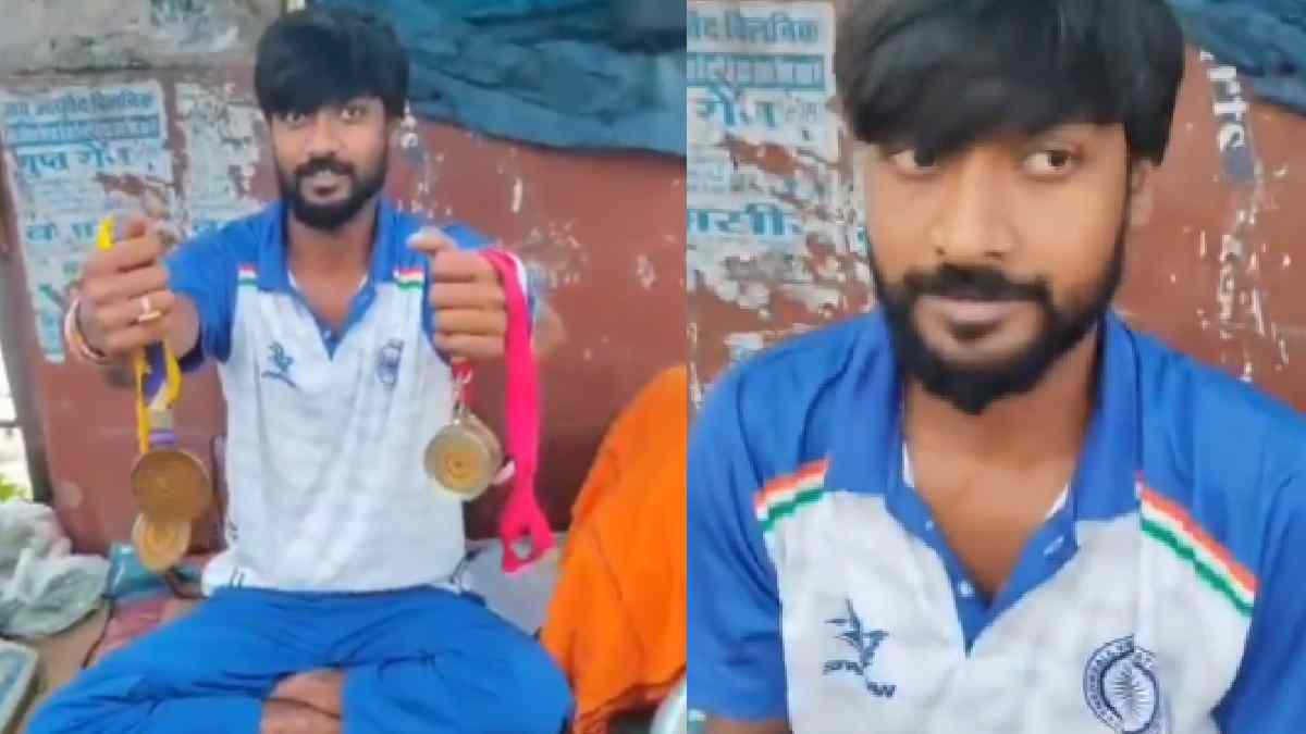 Indian throwball athlete Amardeep Kumar | Photo Credit: https://x.com/anjana_om48383