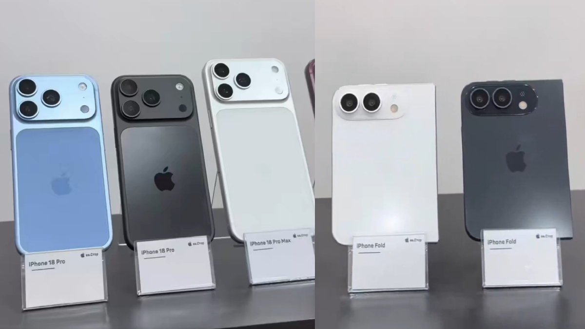Apple iPhone 18 Pro, iPhone 18 Pro Max and Foldable iPhone Duo Launched in India: Price, Sale Date, Storage Variants and Features Revealed