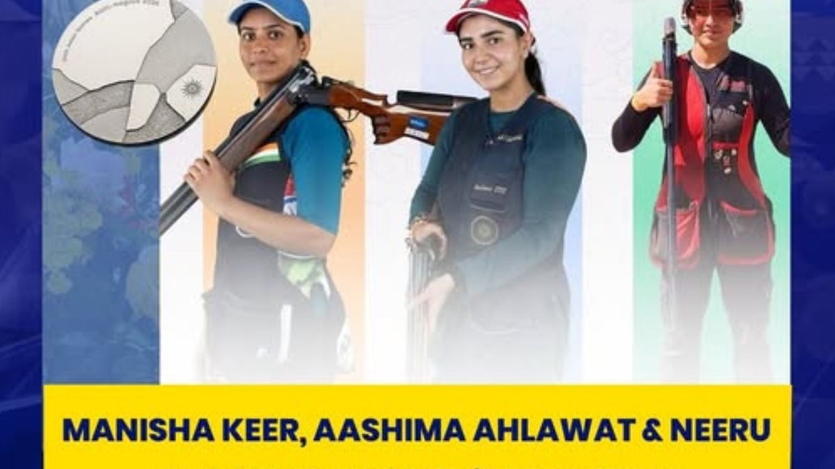 Asian Games 2026: Neeru Dhanda, Aashima Ahlawat And Manisha Keer Win Trap Team Silver