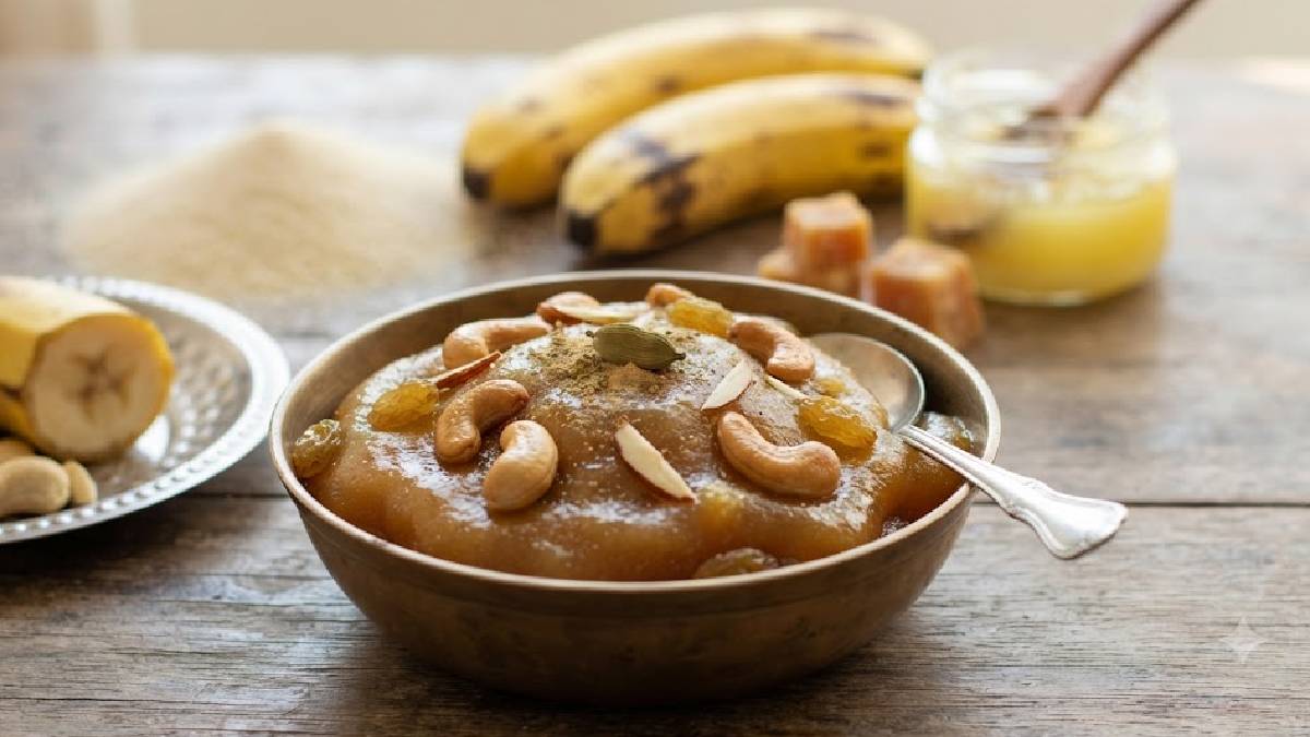 ಬಾಳೆಹಣ್ಣು ಮತ್ತು ರವೆ ಇದ್ದರೆ ಸಾಕು | Photo Credit: blob:https://gemini.google.com