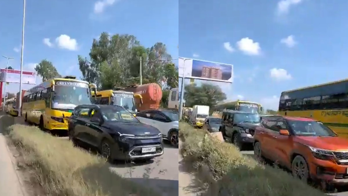 Bengaluru Traffic Jam: 5-Km Drive Takes 2 Hours, IFS Officer Stunned by City’s Traffic Chaos