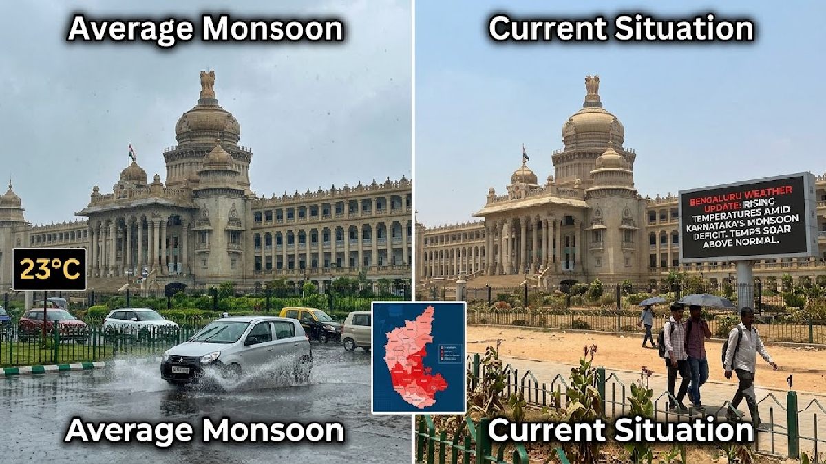 Bengaluru Braces for Rising Temperatures as Monsoon Deficit Continues Across Karnataka