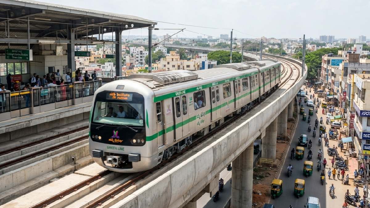 Bengaluru Metro to Add 21 New Trains by 2027: Green Line Expansion to Ease Purple Line Crowding