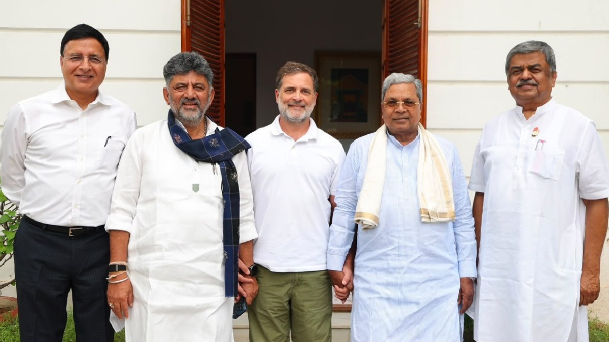 Karnataka Congress launches Bharat Jodo Yatra 2.0 | Photo Credit: https://x.com/ANI